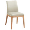 Hawke Leather Dining Chair, Light Grey Hawke Leather Dining Chair, Light Grey