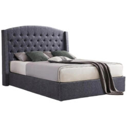Hazel Fabric Bed, Queen