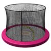 Kahuna 6ft Trampoline Pad and Net - Pink