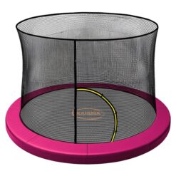Kahuna 6ft Trampoline Pad and Net - Pink