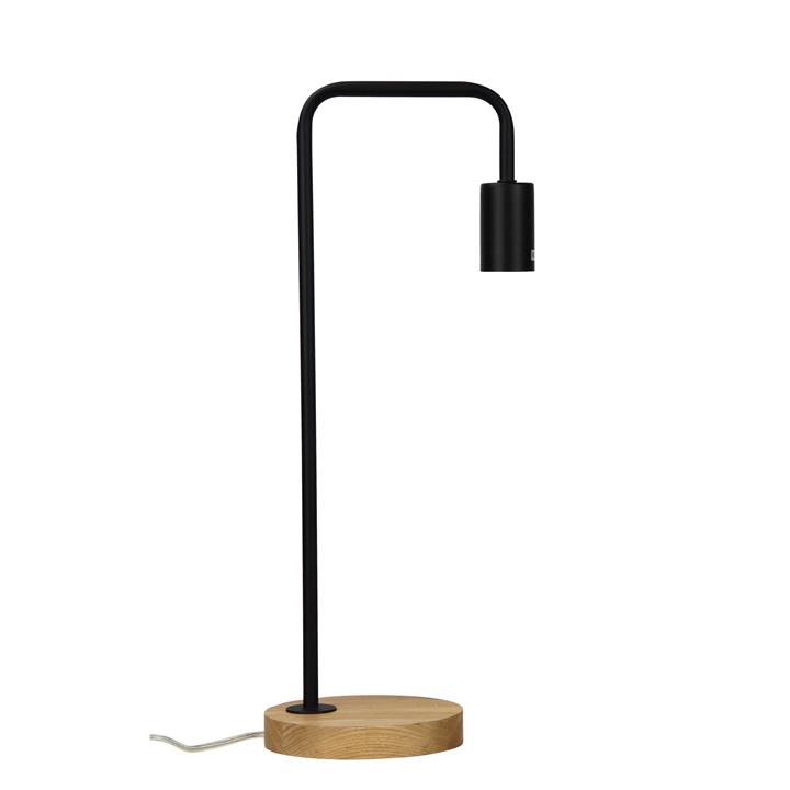 Lane Timber & Metal Table Lamp, Black Lane Timber & Metal Table Lamp, Black
