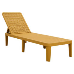 Lumerra Sunlounger, Mustard