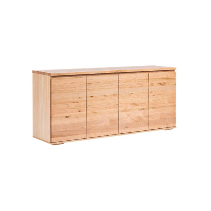Marigot Tasmanian Oak Timber 4 Door 4 Drawer Buffet Table, 185cm Marigot Tasmanian Oak Timber 4 Door 4 Drawer Buffet Table, 185cm