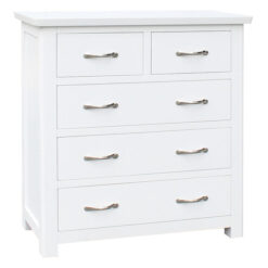 Miller Wooden 5 Drawer Tallboy