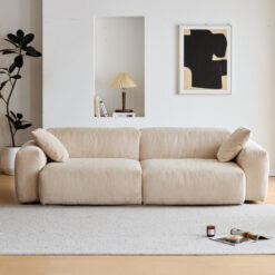 Mora Corduroy Fabric Sofa, 3.5 Seater