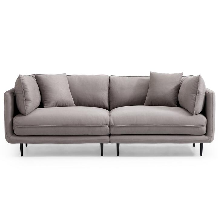 Morrigan Fabric Modular Sofa, 3 Seater, Grey Morrigan Fabric Modular Sofa, 3 Seater, Grey