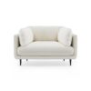 Morrigan Leather Armchair, White