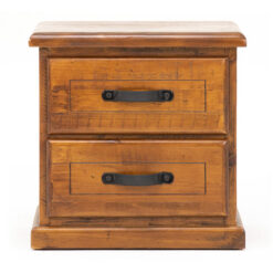 Narooma New Zealand Pine Timber Bedside Table