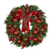 Noelith Artificial Christmas Wreath, 71cm Noelith Artificial Christmas Wreath, 71cm