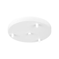 Parti Pan Suspension Canopy, 3 Light, White