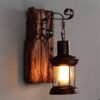 Porter Single Wood & Metal Wall Sconce