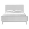 Pozsar Acacia Timber Bed, King, White Pozsar Acacia Timber Bed, King, White