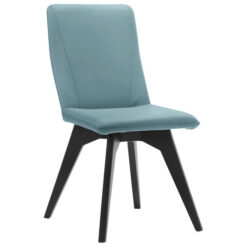 Providence Leather Dining Chair, Sierra Blue