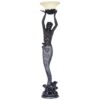 Salopian Mermaid Figurine Floor Lamp