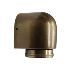 Sea Rock Brass Outdoor Wall Light, Antique Brass