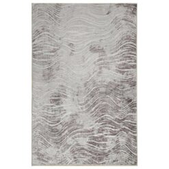 Shikhar Modern Machine Washable Rug, 180x60cm, Beige