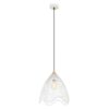 Spiaggia Iron Wire Pendant Light, Slim, White Spiaggia Iron Wire Pendant Light, Slim, White
