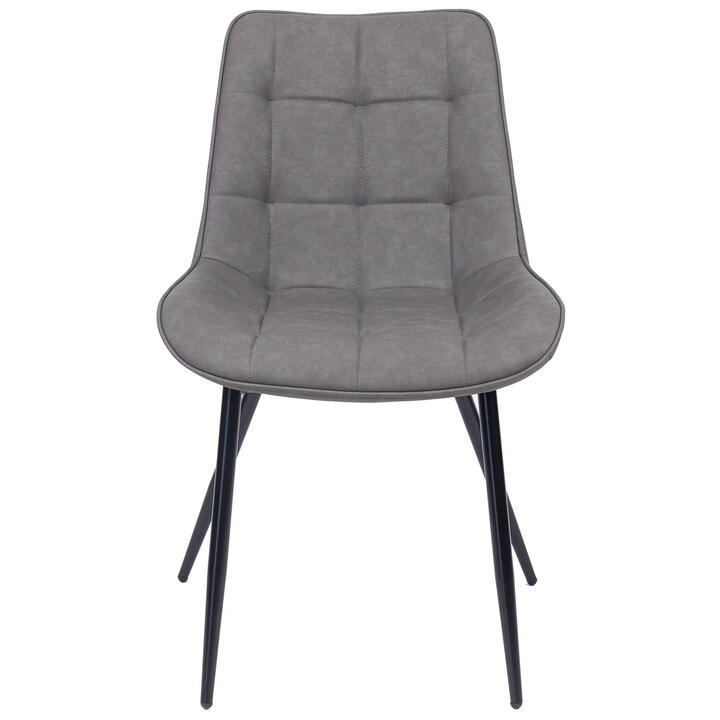 Willits Faux Leather Dining Chair, Grey Willits Faux Leather Dining Chair, Grey