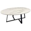 Andrian Ceramic Top Oval Coffee Table, 100cm Andrian Ceramic Top Oval Coffee Table, 100cm
