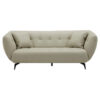 Arlsta Leather Sofa, 3.5 Seater, Light Grey Arlsta Leather Sofa, 3.5 Seater, Light Grey