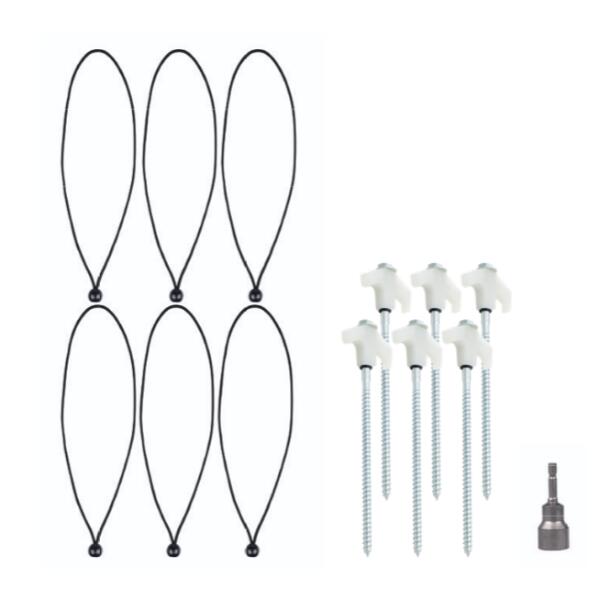 Aussie Traveller Screen & Wall Tie Down Kit Aussie Traveller Screen & Wall Tie Down Kit