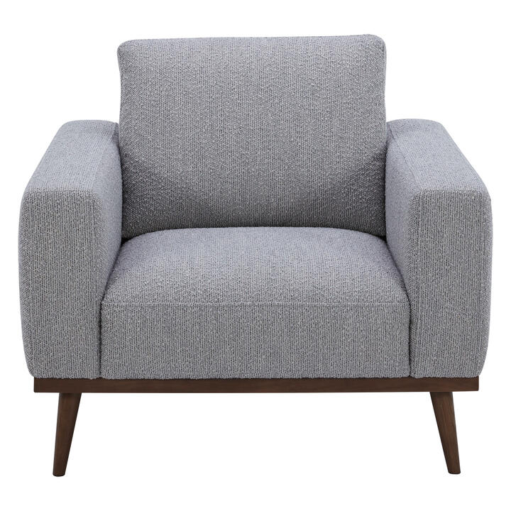 Bostad Fabric Armchair, Grey Bostad Fabric Armchair, Grey