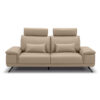 Hestby Leather Sofa, 2.5 Seater, Sand