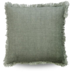 Indira Minty Linen Scatter Cushion Cover
