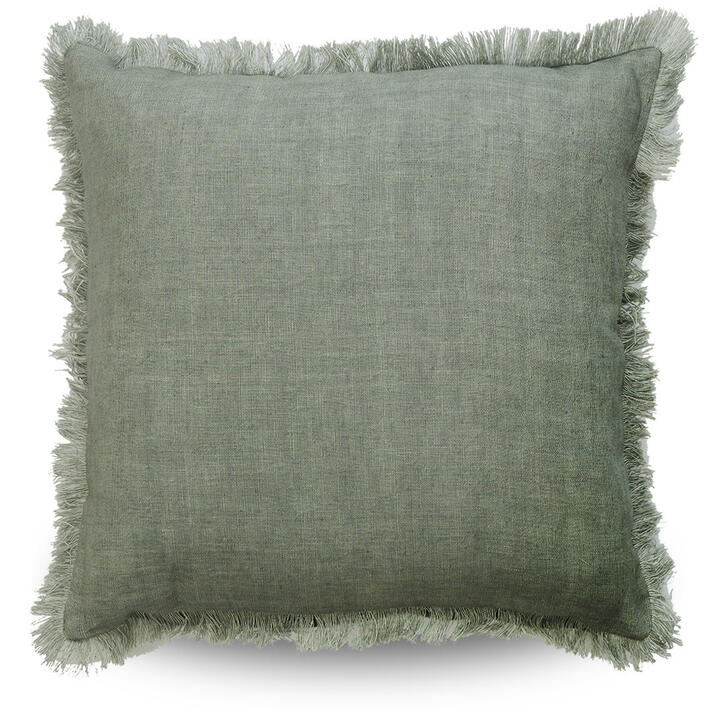 Indira Minty Linen Scatter Cushion Cover Indira Minty Linen Scatter Cushion Cover