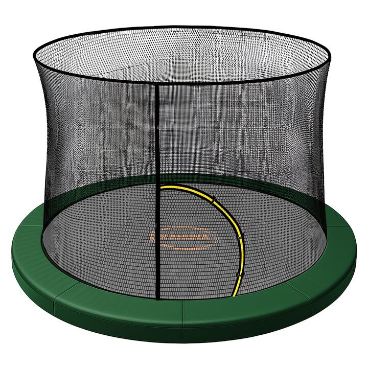 Kahuna 14ft Trampoline Pad and Net in Green Kahuna 14ft Trampoline Pad and Net in Green