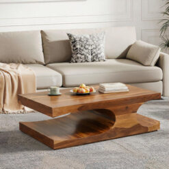 Kingsbridge Sheesham Timber Coffee Table, 117cm