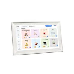 Kitchee Digital Calendar Smart Family Planner - 39.5cm Touchscreen Display White