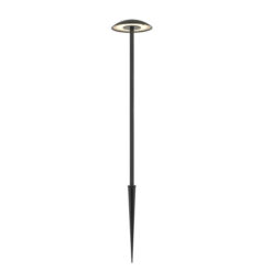Luc IP65 Exterior LED Spike Post Light, 3W, 8-26V, Black