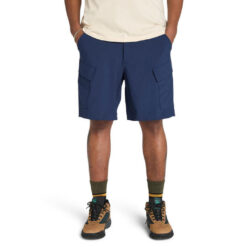 Men's Quick-Dry Stretch-Fit Cargo Shorts Blue