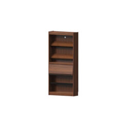 Norstar American Walut Timber Modular Bookcase with LED Light, Type A, 90x198cm