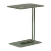 Parco Steel Outdoor C-shape Side Table, Olive Parco Steel Outdoor C-shape Side Table, Olive