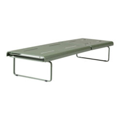 Parco Steel Outdoor Sun Lounge, Olive