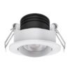 Pico IP40 Dimmable LED Recessed Gimbal Cabinet Light / Downlight, 3W, CCT, White