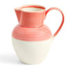 Royal Doulton 1815 Bright Porcelain Pitcher, Coral