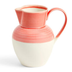 Royal Doulton 1815 Bright Porcelain Pitcher, Coral