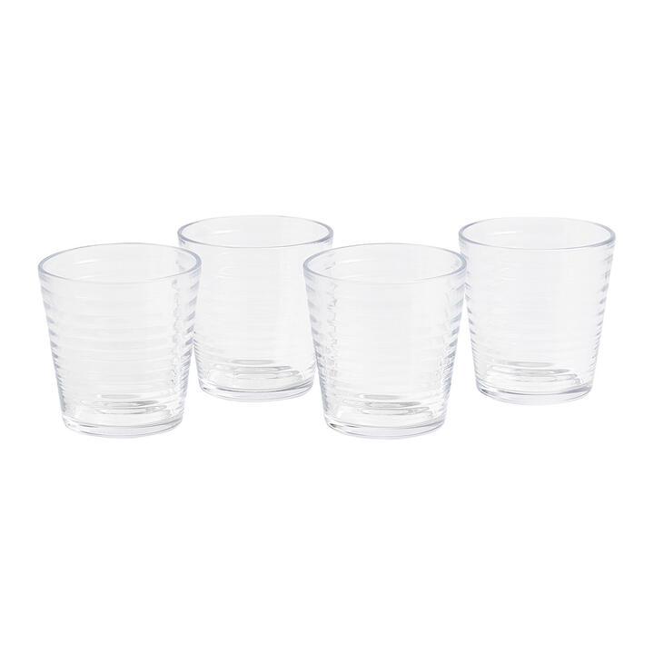 Royal Doulton Gordon Ramsay Maze Glass Tumbler, Clear, Set of 4 Royal Doulton Gordon Ramsay Maze Glass Tumbler, Clear, Set of 4