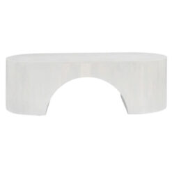 Willa Mango Wood Oval Coffee Table, 137cm