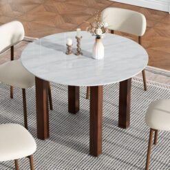 Willowmarble Round Dining Table