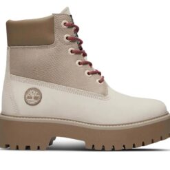 Women's Stone Street 6-Inch Waterproof Boot White 7 US Womens