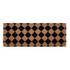 Yoko Diamond Coir Doormat, 120x45cm