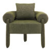 Floraian Fabric Armchair, Green