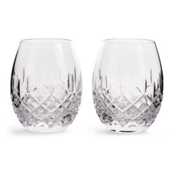 Royal Doulton Ashmere Crystal Rum Glass, Set of 2